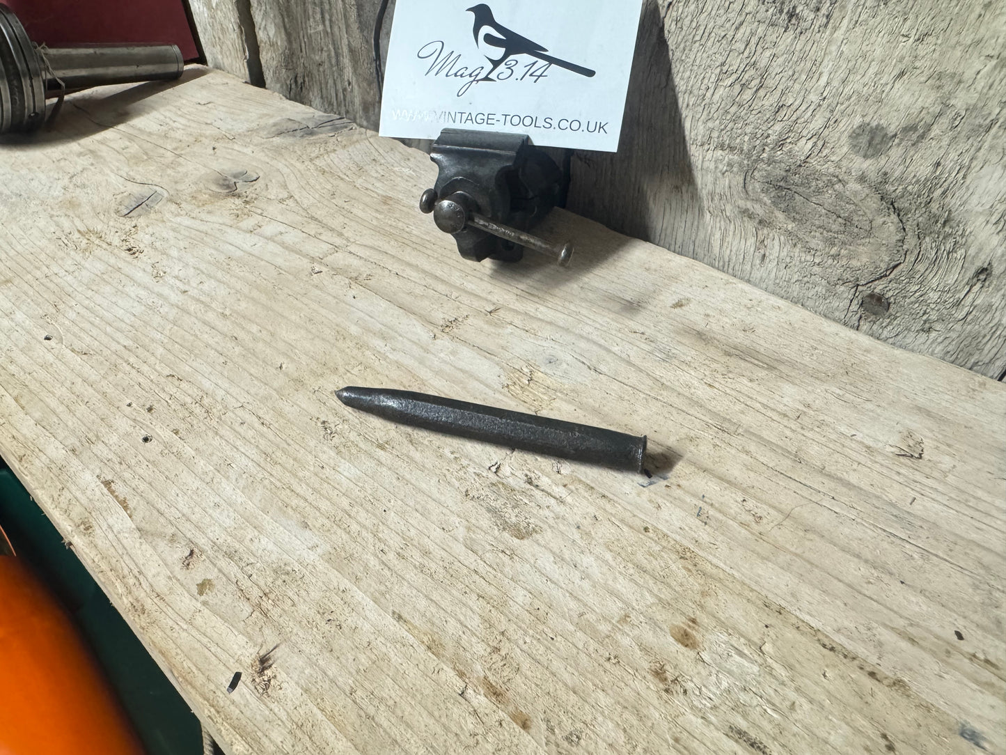 3.5" Military Broad Arrow 1944 Marked Centre Punch