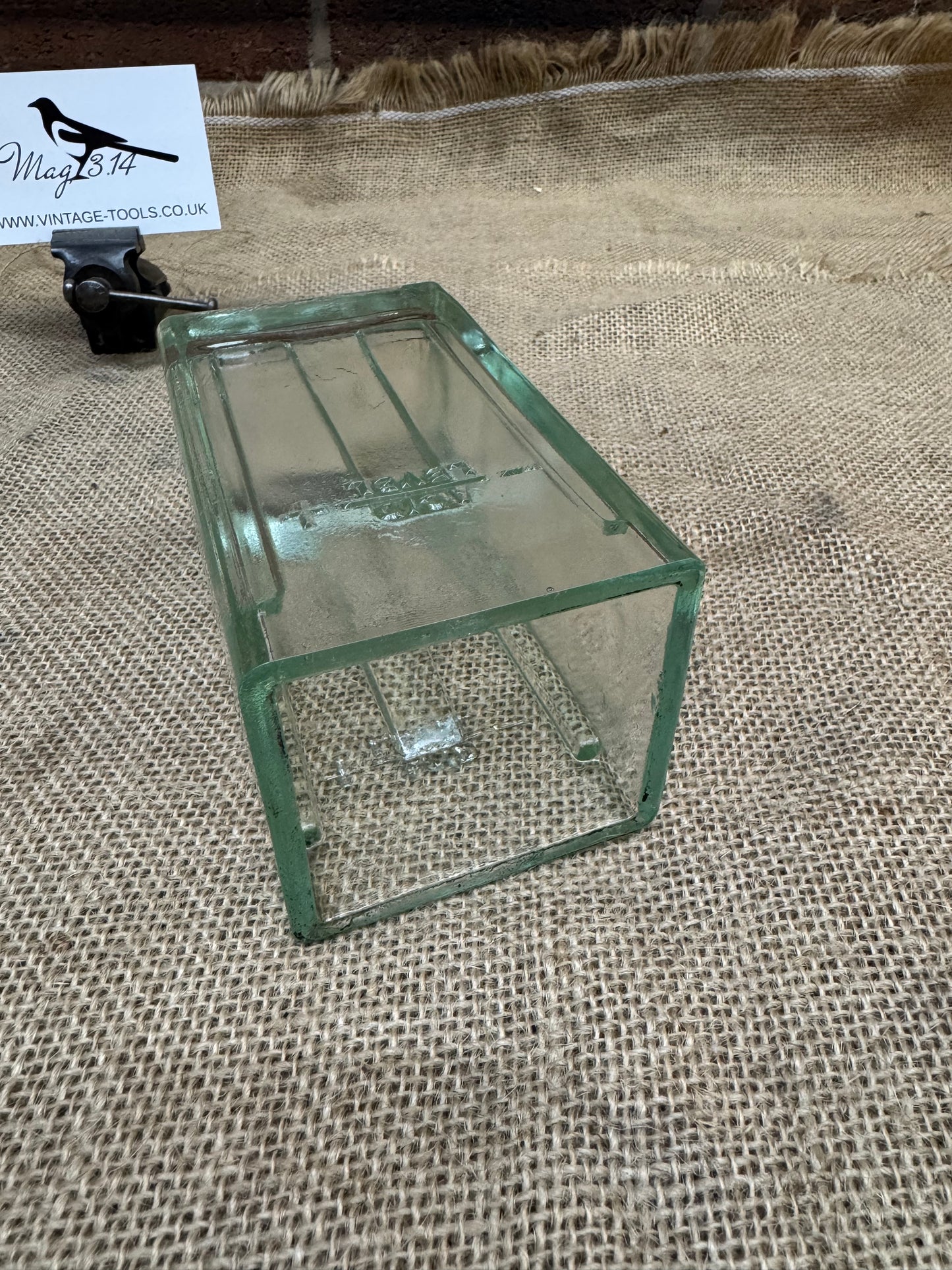 Vintage Exide Glass Battery Acid Jar