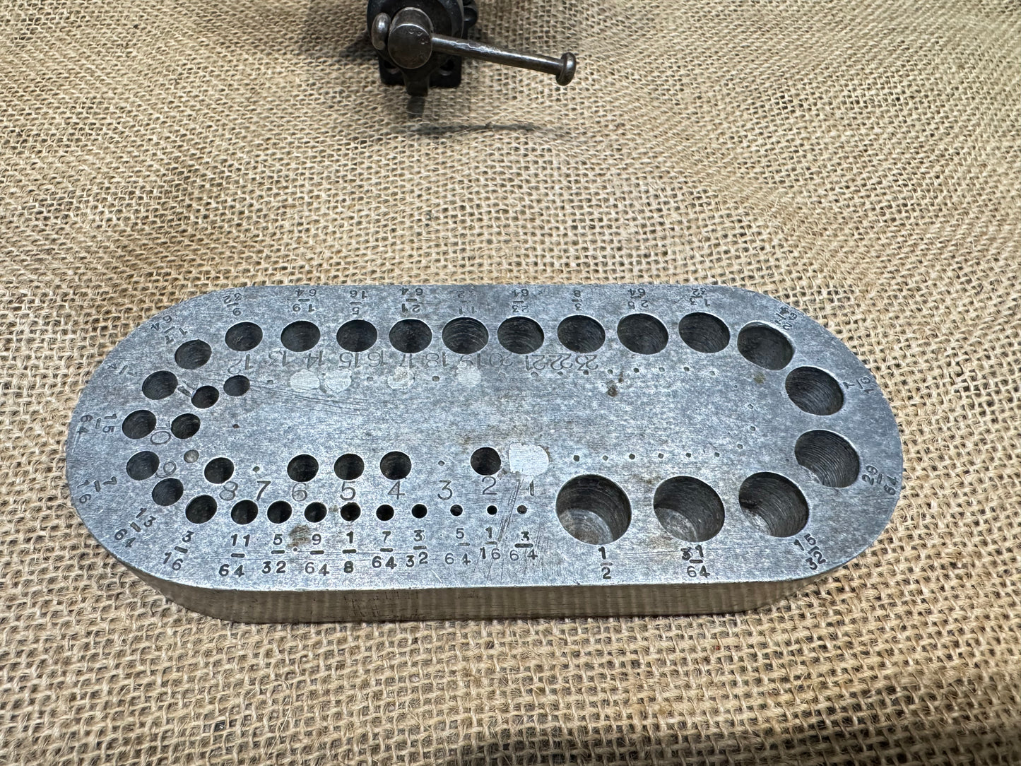 User/Apprentice Made Drill Bit Indexer