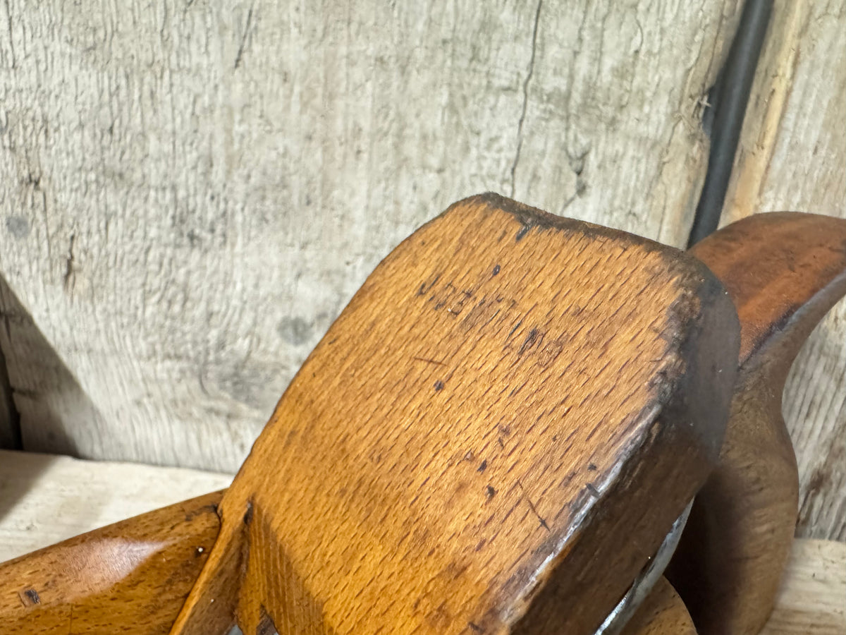 8" Beechwood Handled Coffin Plane
