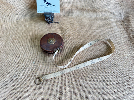 33ft Leather Cased Measuring Tape