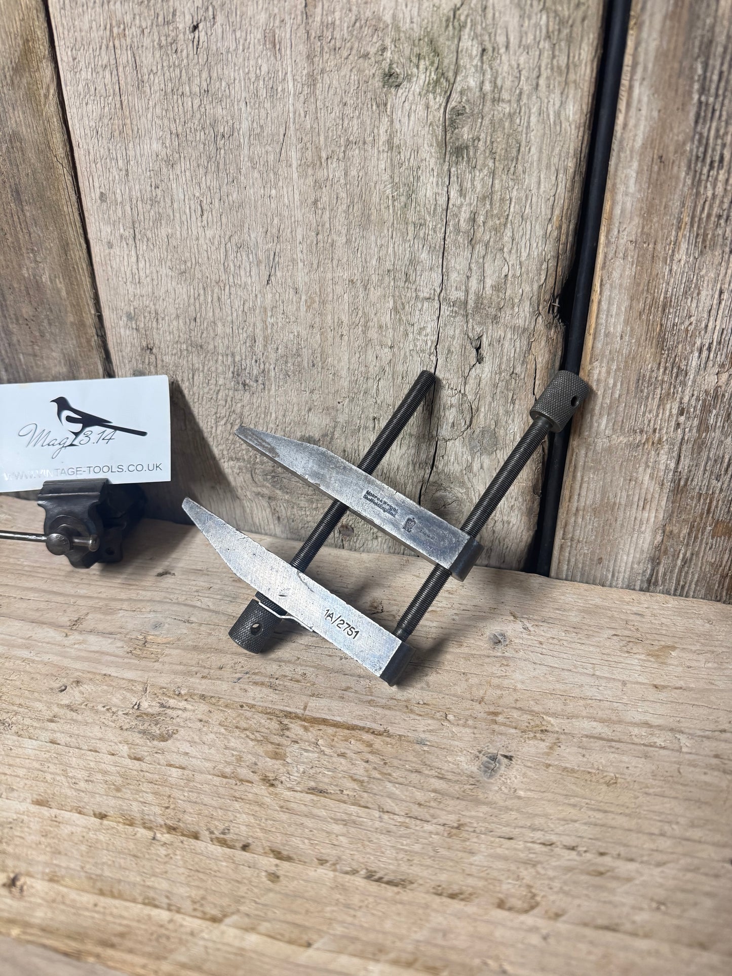 Moore & Wright Air Ministry 1942 Tool Makers Parallel Clamp