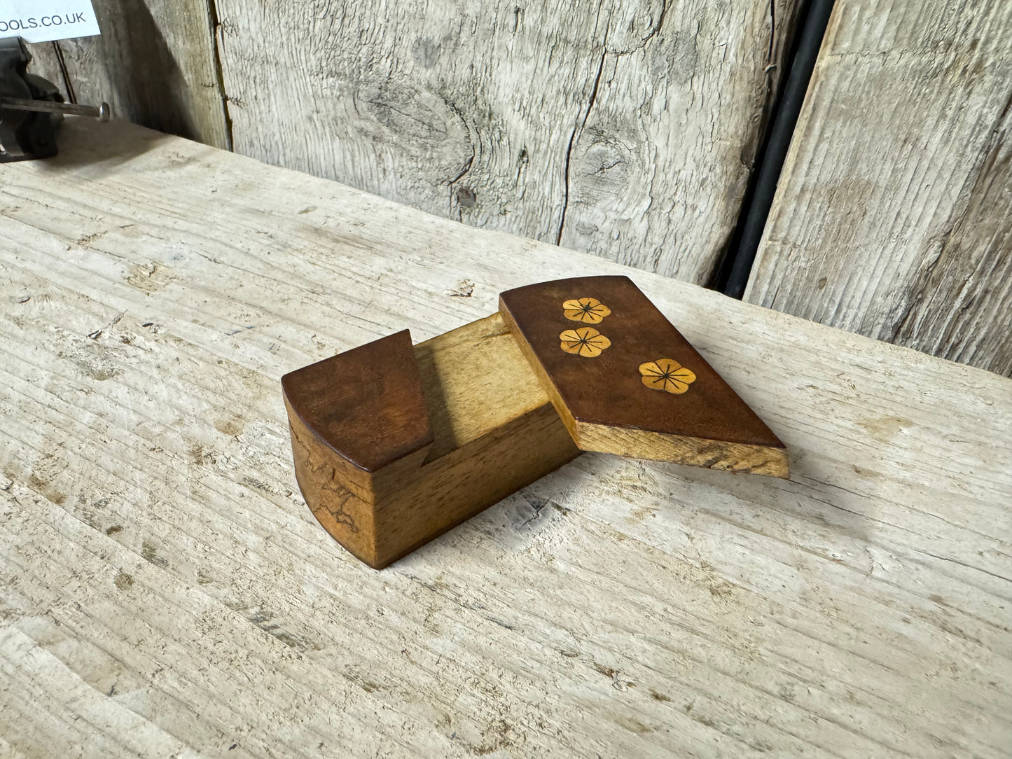 Small Vintage Puzzle Box / Brain Teaser