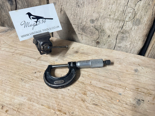 LS Starrett No 436 0-25mm Micrometer