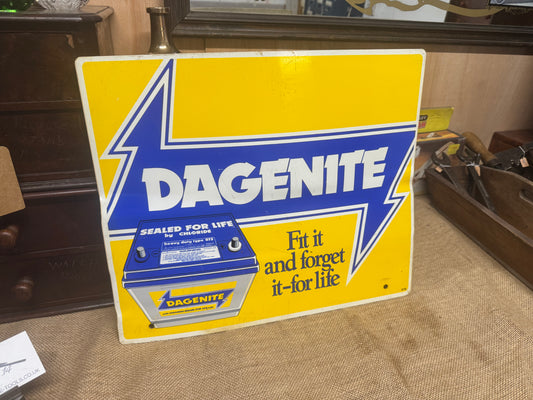 Dagenite Batteries Plastic Sign