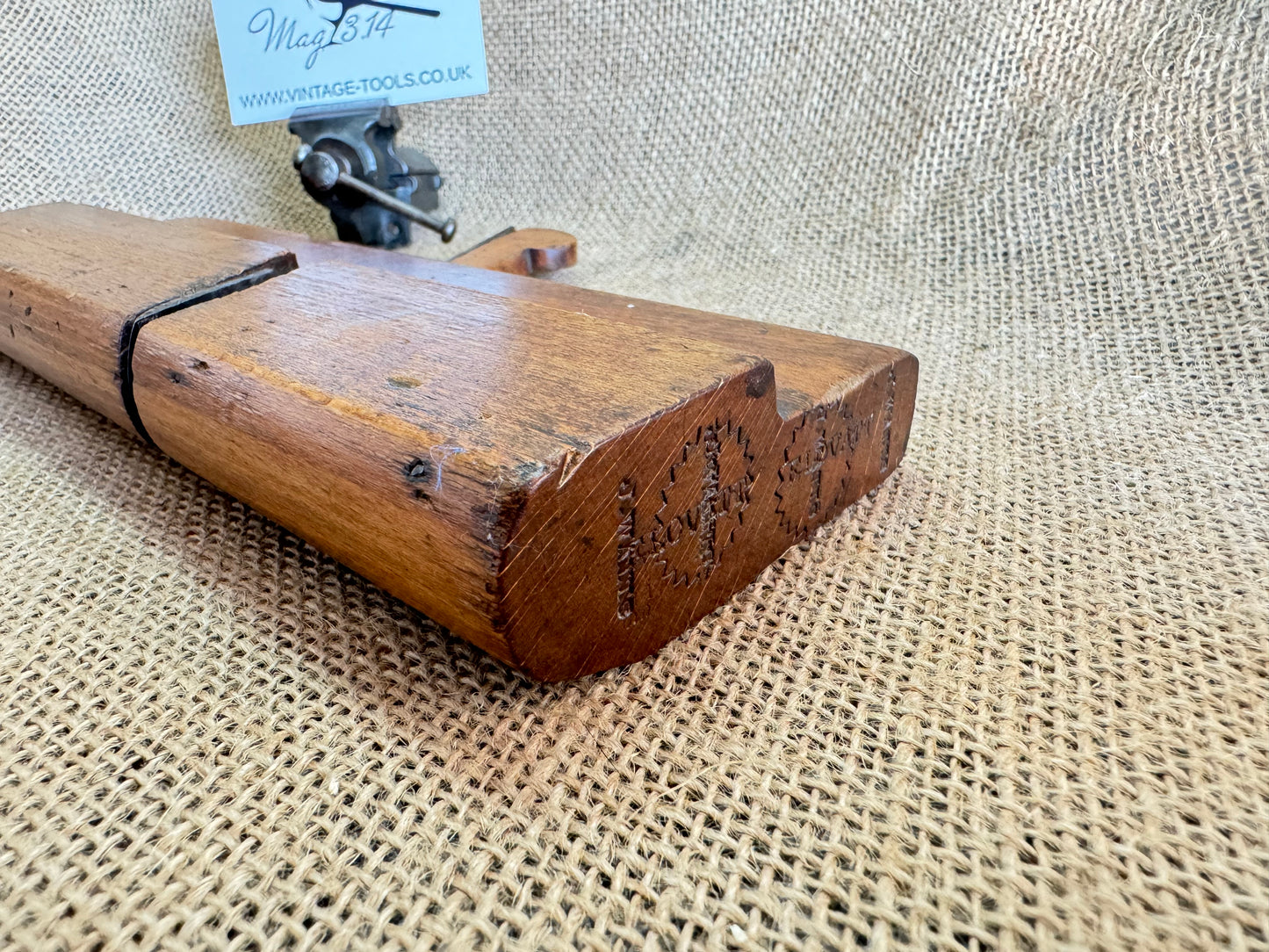 Antique Beechwood Hollowing Moulding Plane