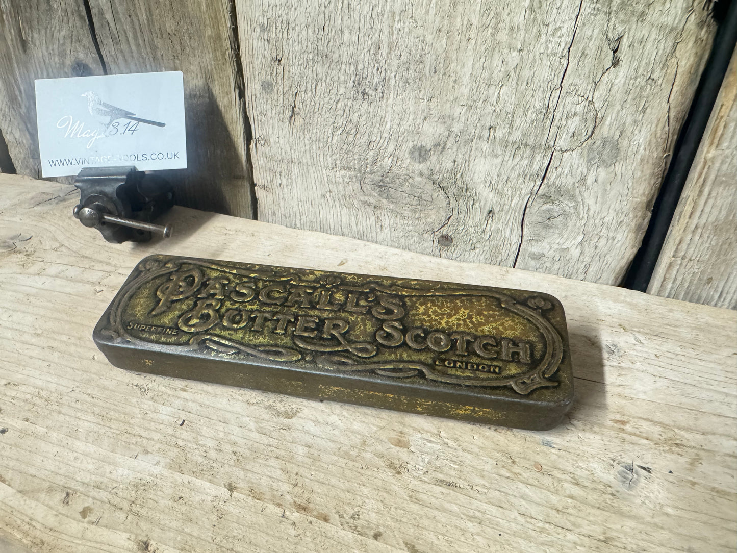 Vintage Pascall's Butter Scotch Tin