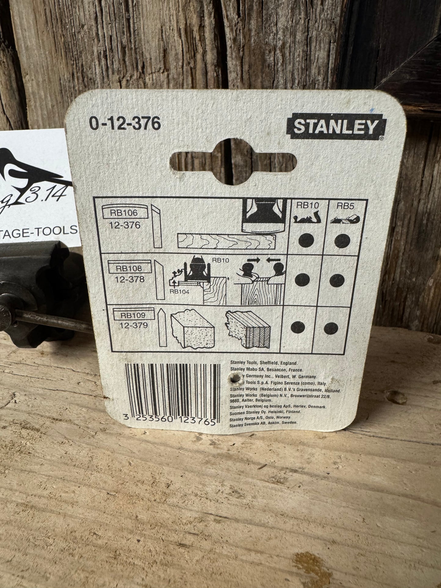 Stanley RB109 Blades for RB10 or RB5 Plane