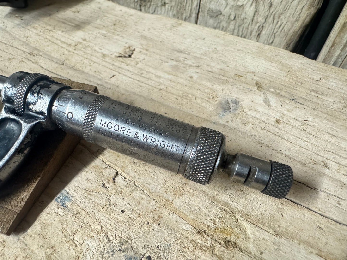 Moore & Wright No 965 0-1" Micrometer