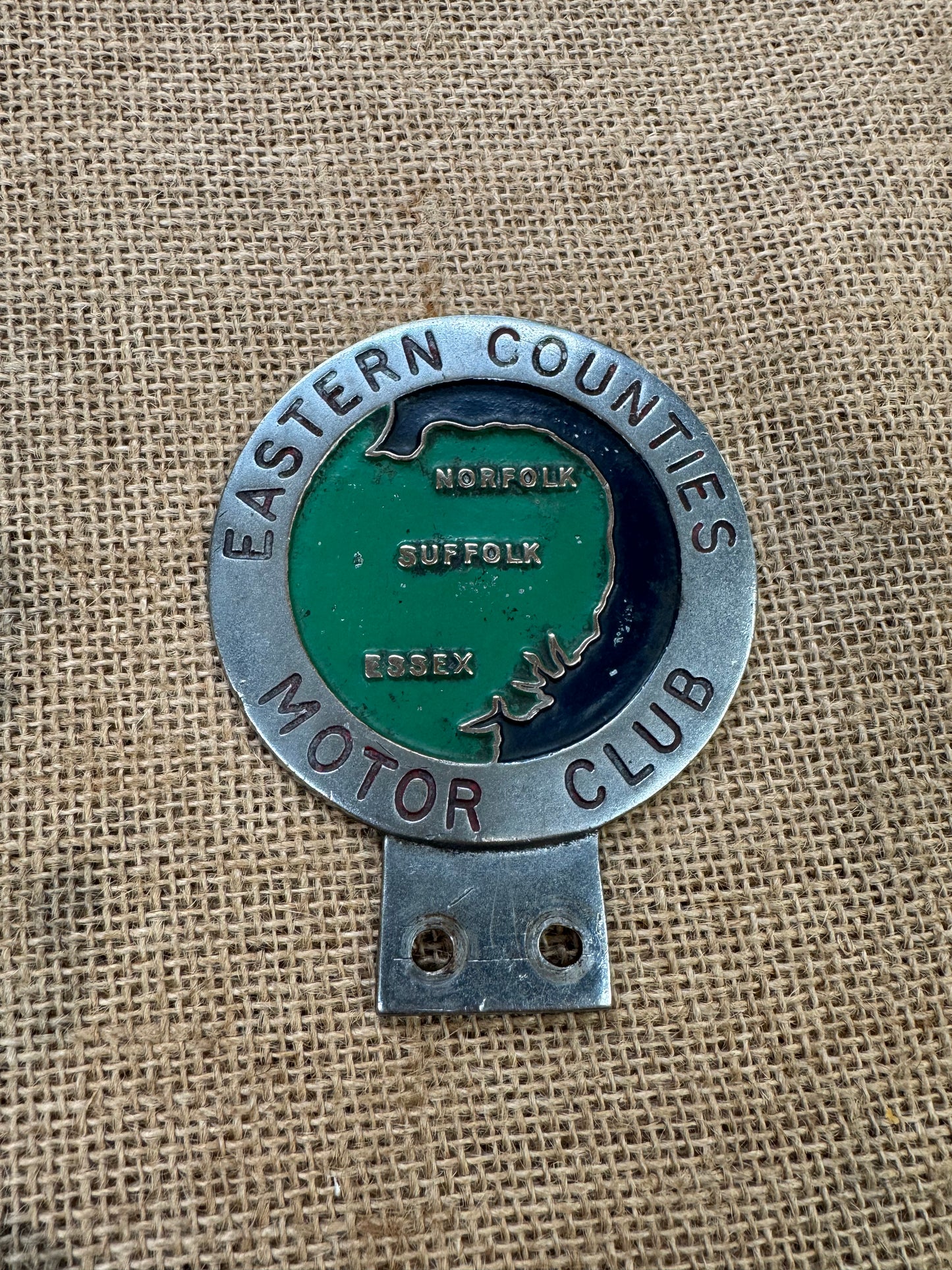 Eastern Counties Motor Club Classic Car Badge