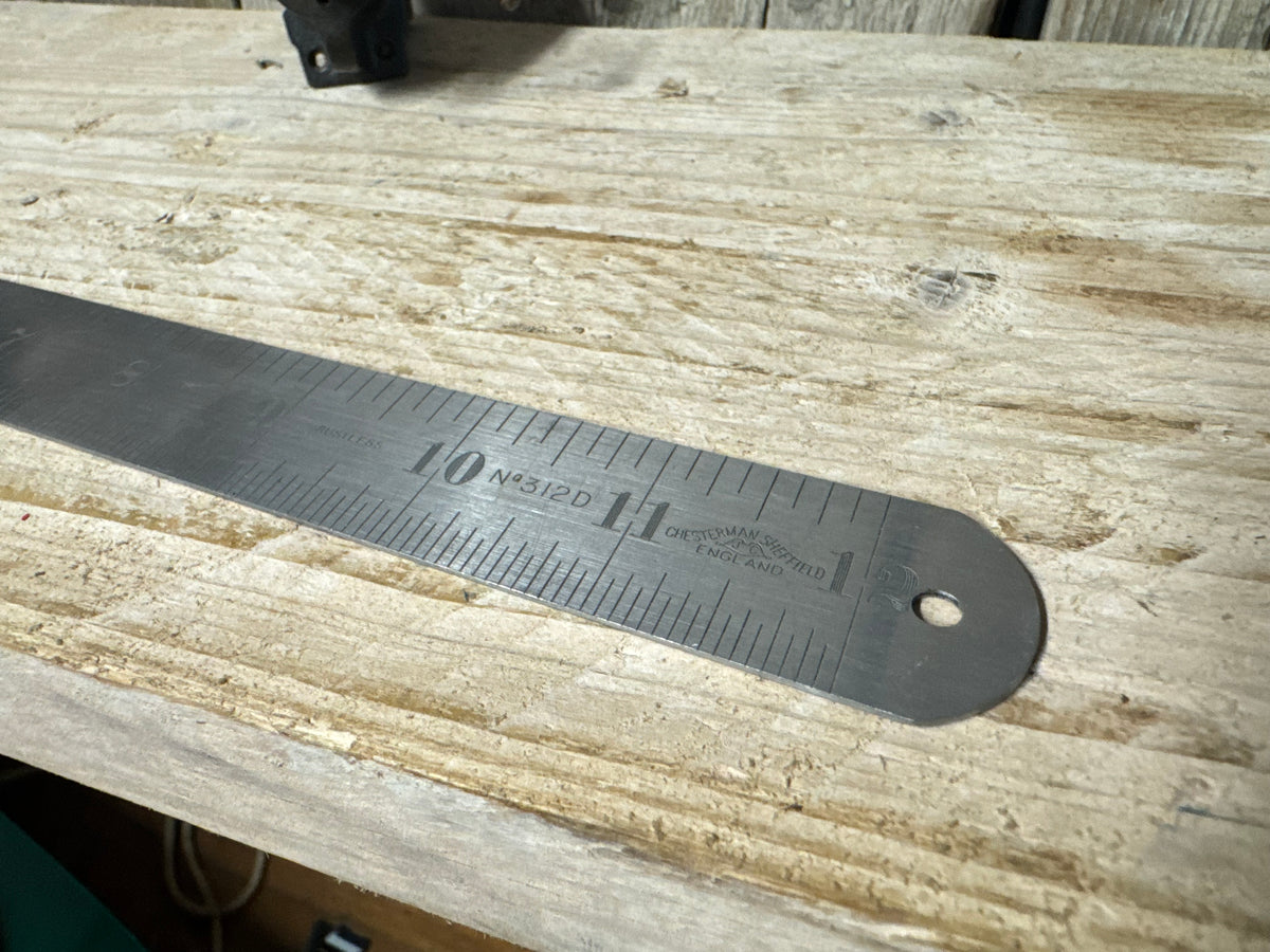 Chesterman No 312D 12" Rule