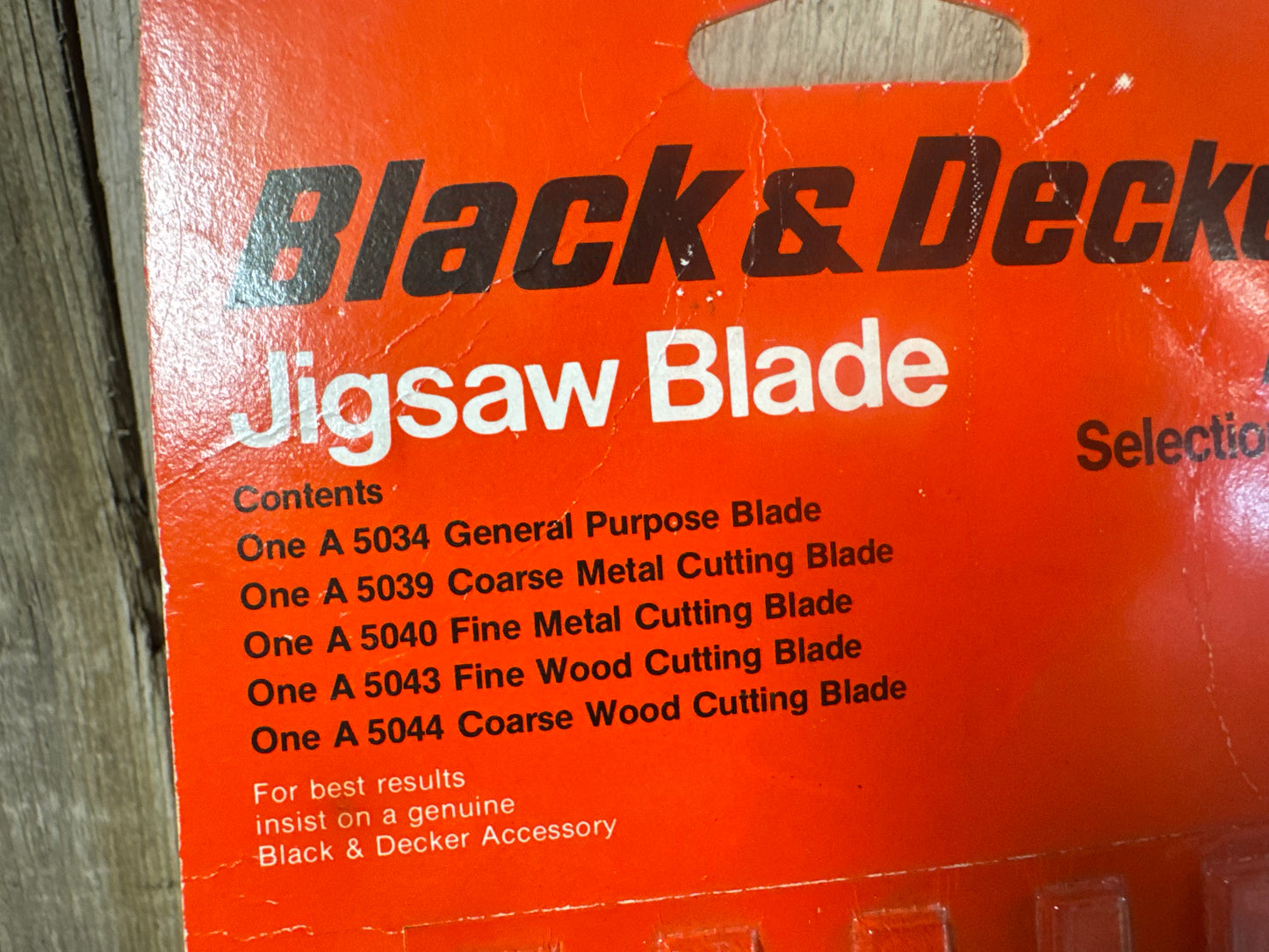 Black & Decker A5025 Jigsaw Blades