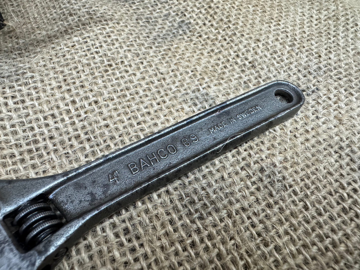 4" Bahco 69 Adjustable Spanner