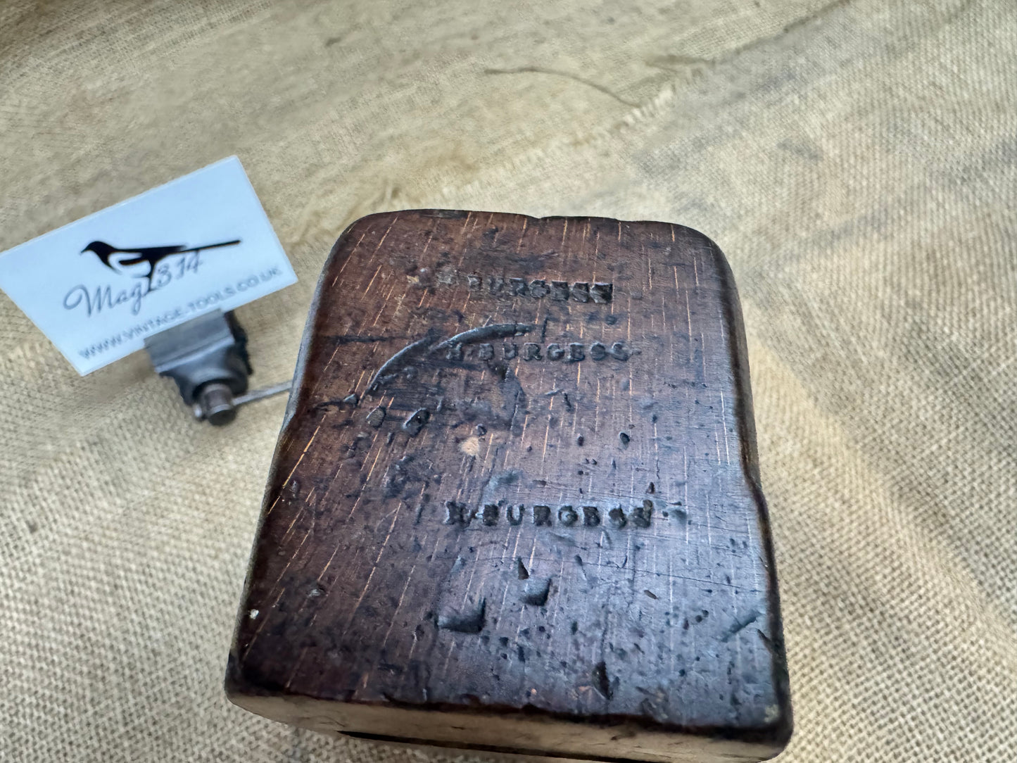 8" Beechwood Coffin Plane