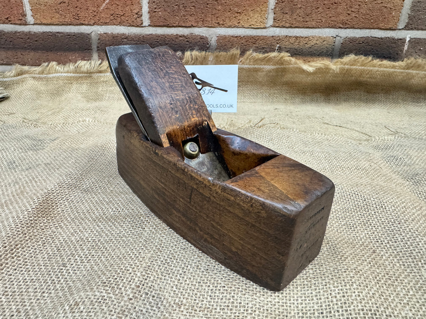 8" Beechwood Coffin Plane
