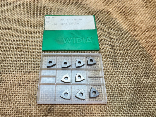 Widia THM WCMT 06T308 Carbide Inserts x 9