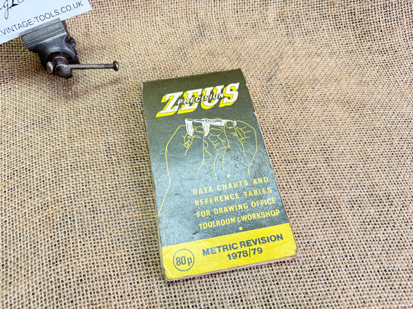 Zeus Chart.pdf Zeus Precision Data Charts & Reference Tables 1978/79 Metric Revision ...