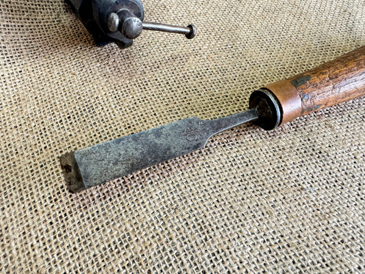 Vintage Brookes Brothers 3/4 Firmer Wood Chisel for restoration