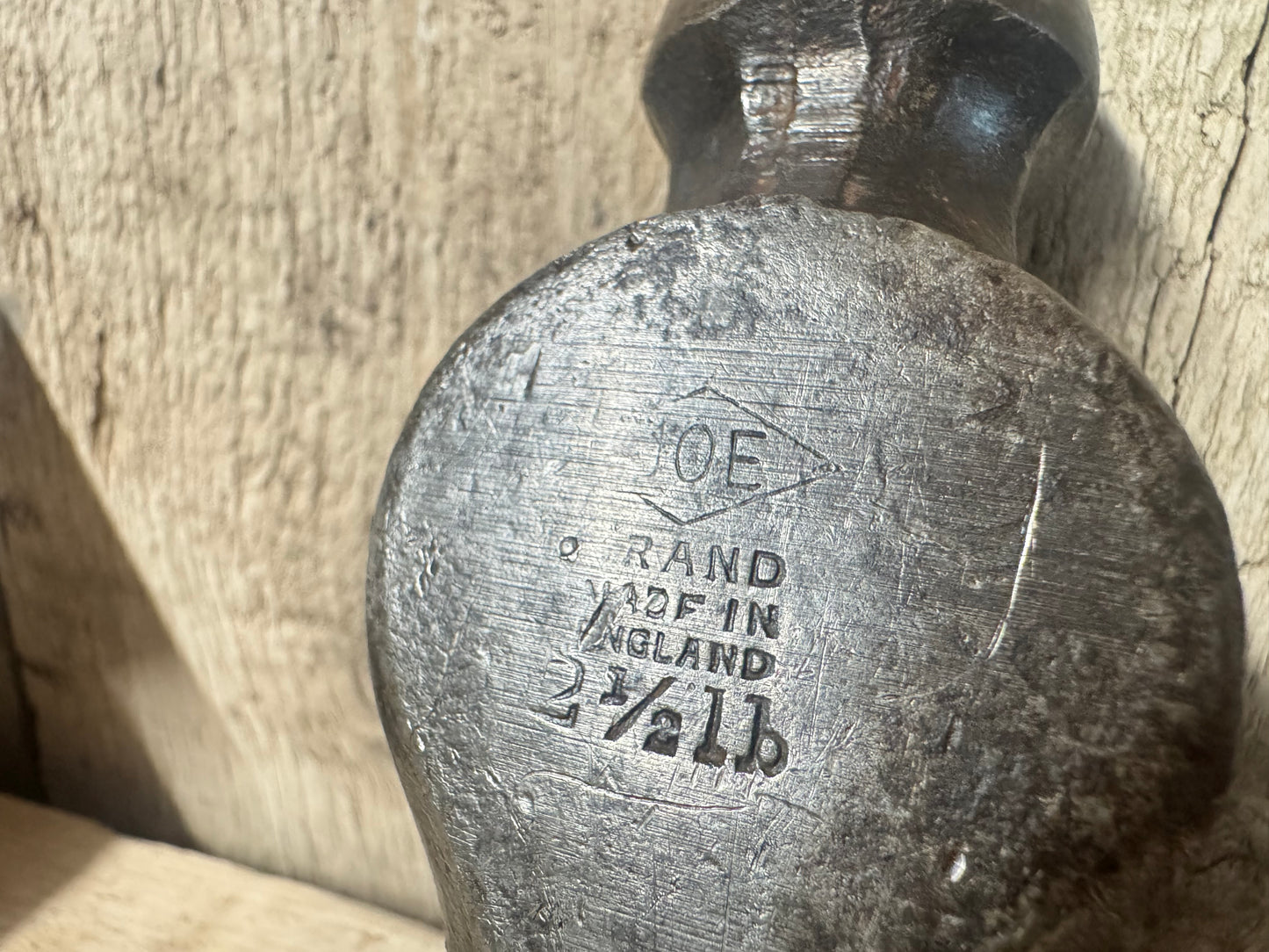 JOE Brand 2 1/2lb Ball Peen Hammer Head