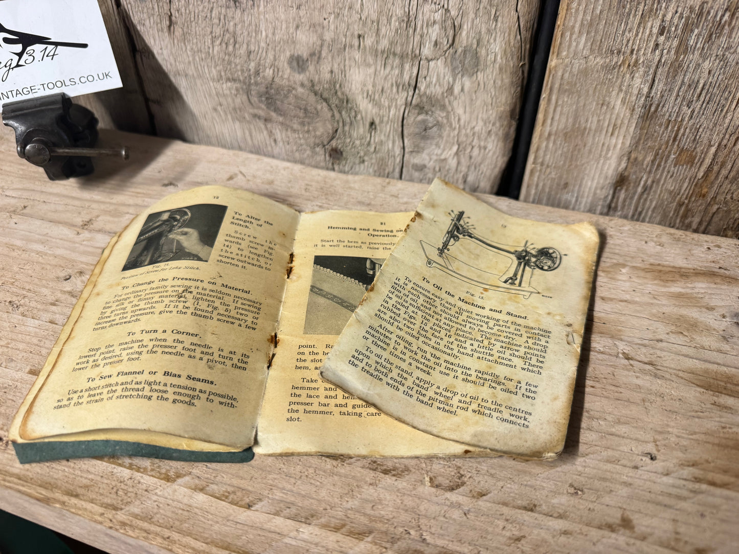 Singer Sewing Machines Nos 127 & 128 May 1916 Instruction Manual