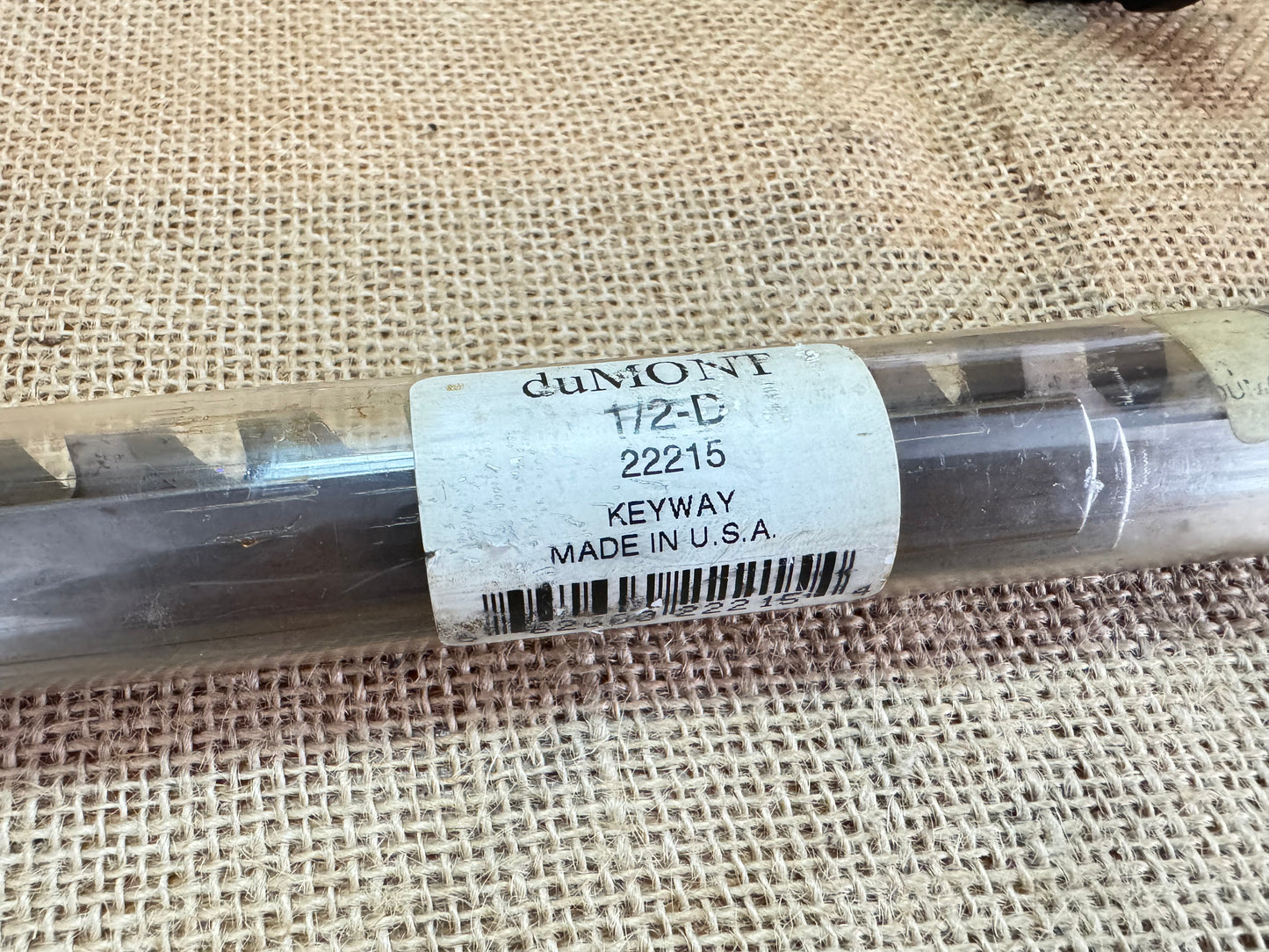 duMont 1/2-D 22215 Keyway Broach