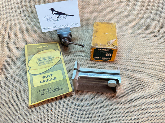 Stanley No 95 Butt Gauge with Original Box & Instructions