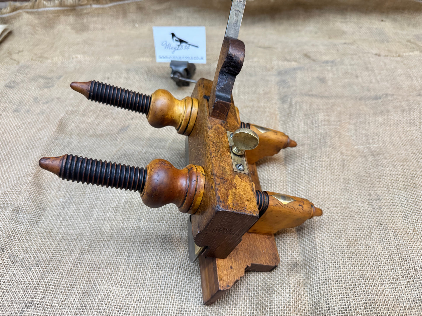 Varvill & Sons of York Screw Stem Plough Plane