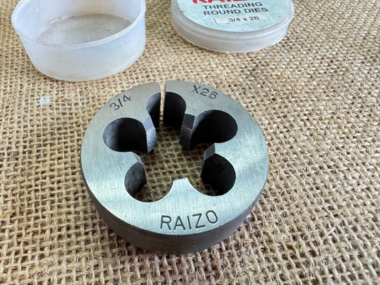 Raizo 3/4” x 26 TPI Die