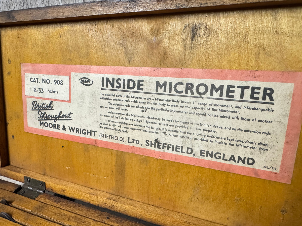 Moore & Wright No 908 Inside Micrometer