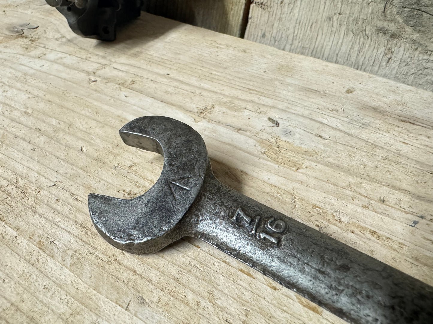 Open Combination Spanner with Military Broad Arrow.
