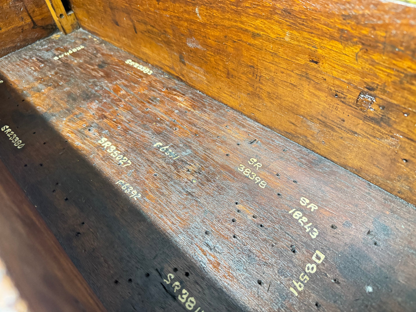 Air Ministry Wooden Tool Box