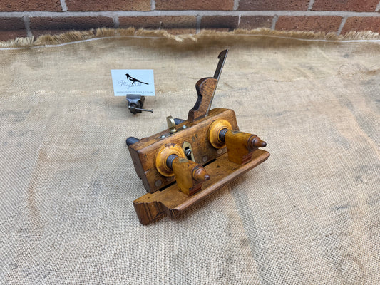 Varvill & Sons of York Screw Stem Plough Plane