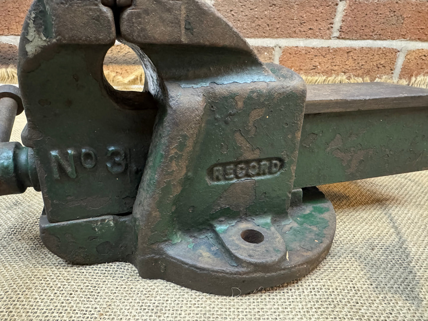 Record No 3 Engineers Bench Vice