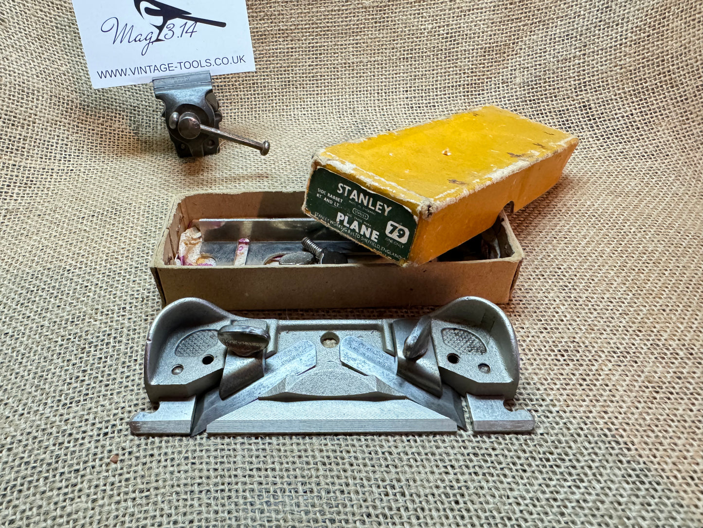 Stanley No 79 Side Rabbet Plane with Original Box