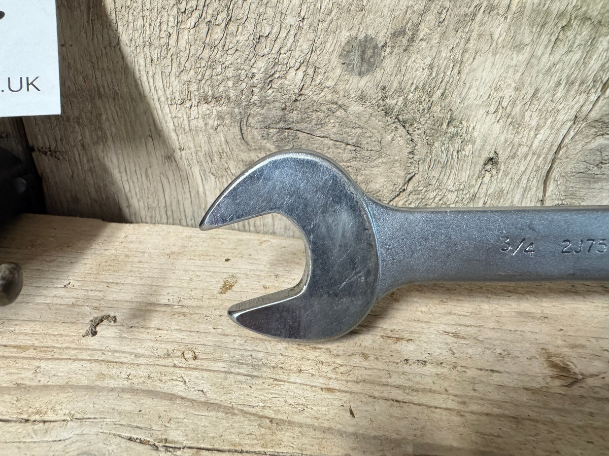 Britool 2J7587 3/4" & 7/8" Open Combination Spanner