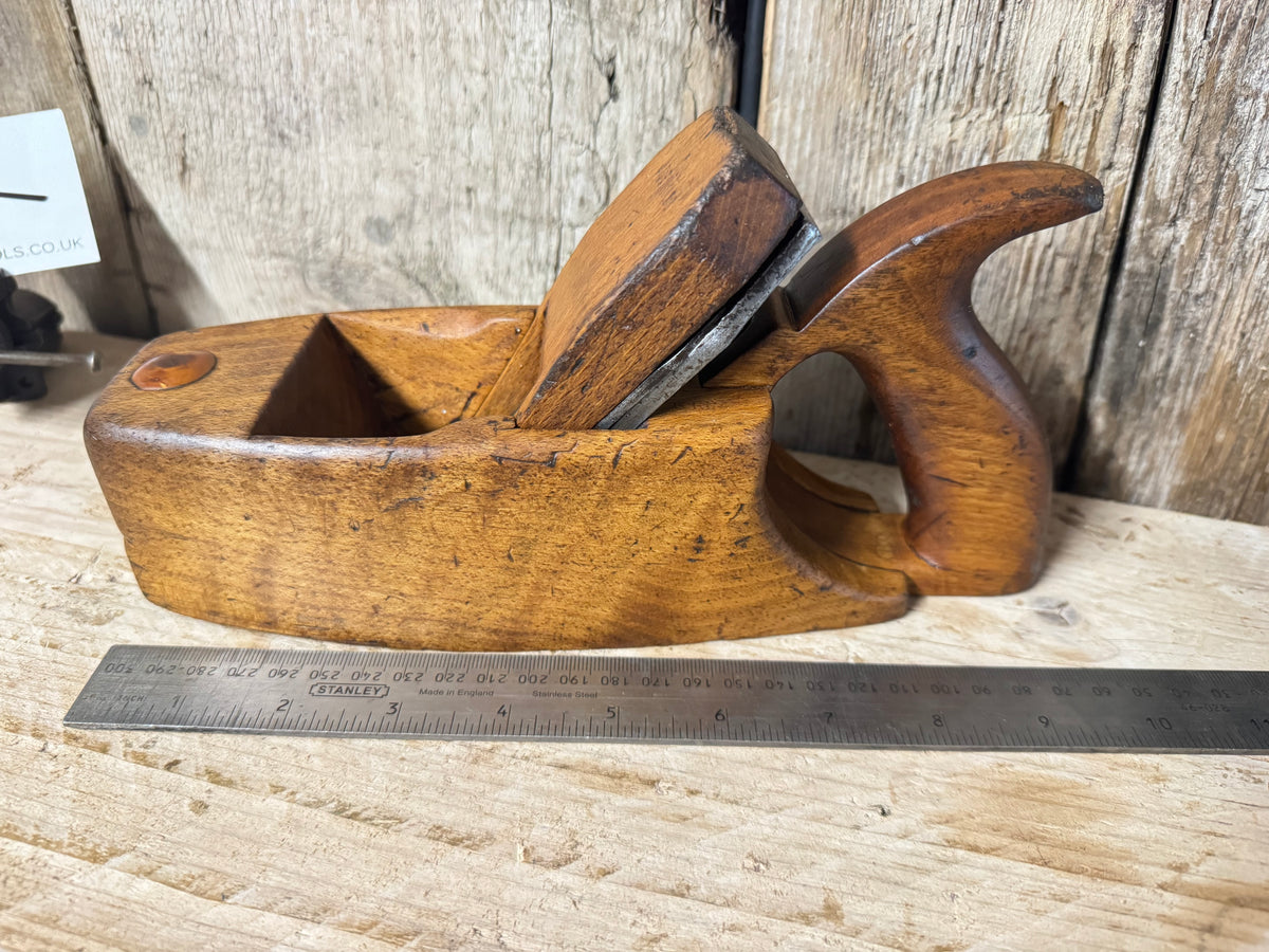 8" Beechwood Handled Coffin Plane