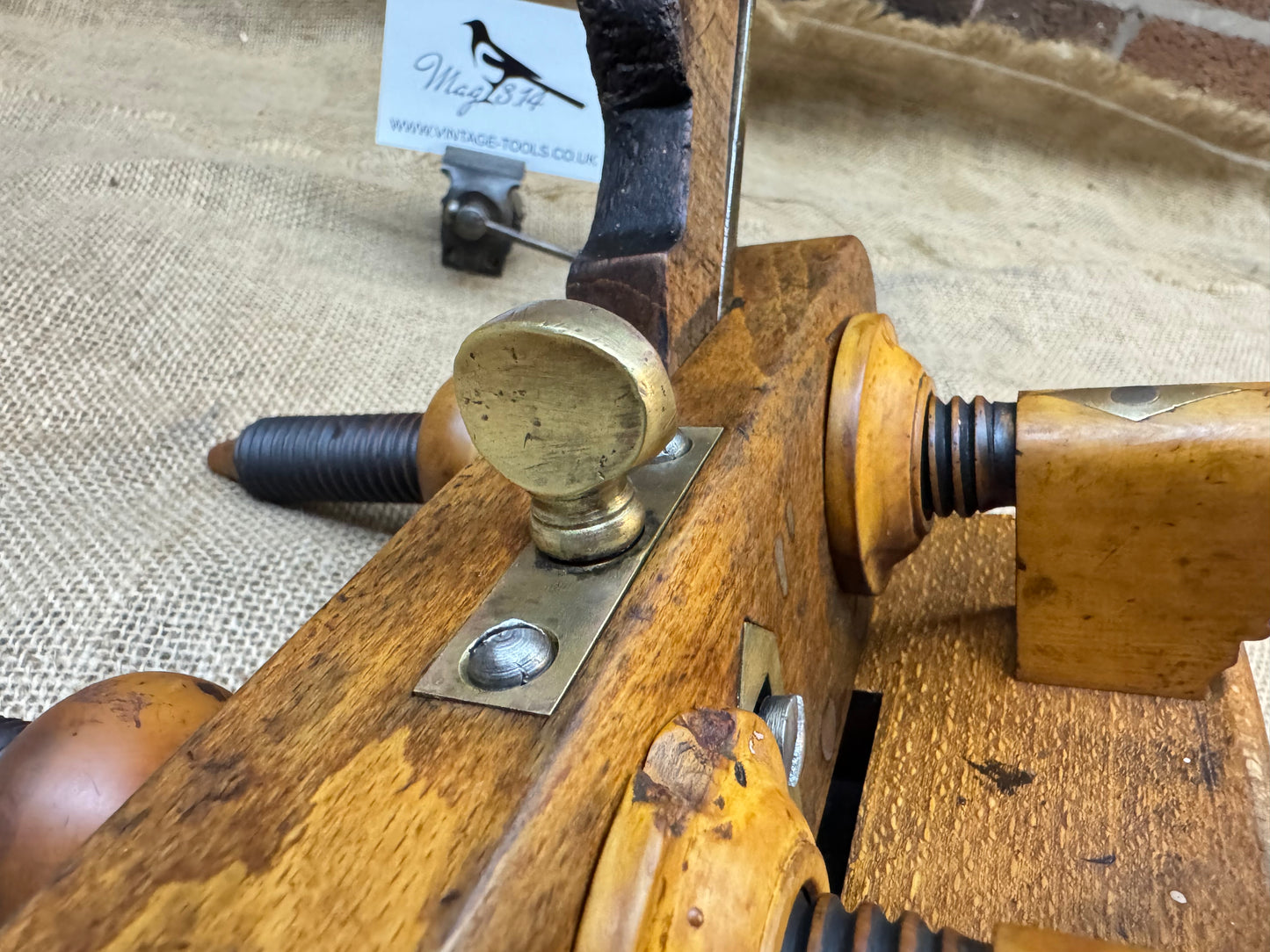 Varvill & Sons of York Screw Stem Plough Plane
