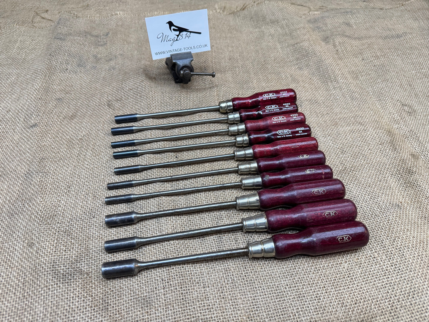 Selection of 10 C.K Tools BA Socket Drivers