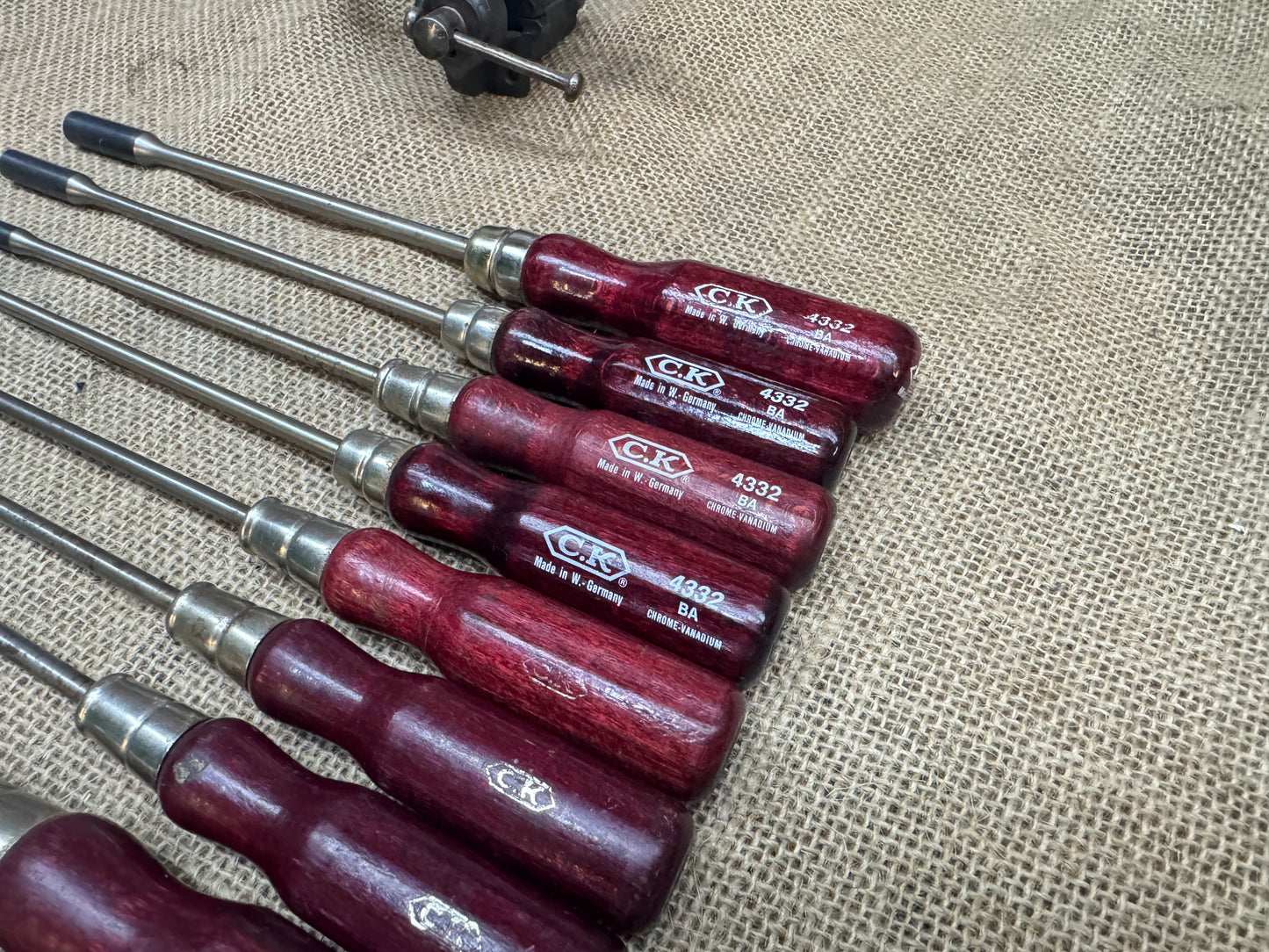 Selection of 10 C.K Tools BA Socket Drivers