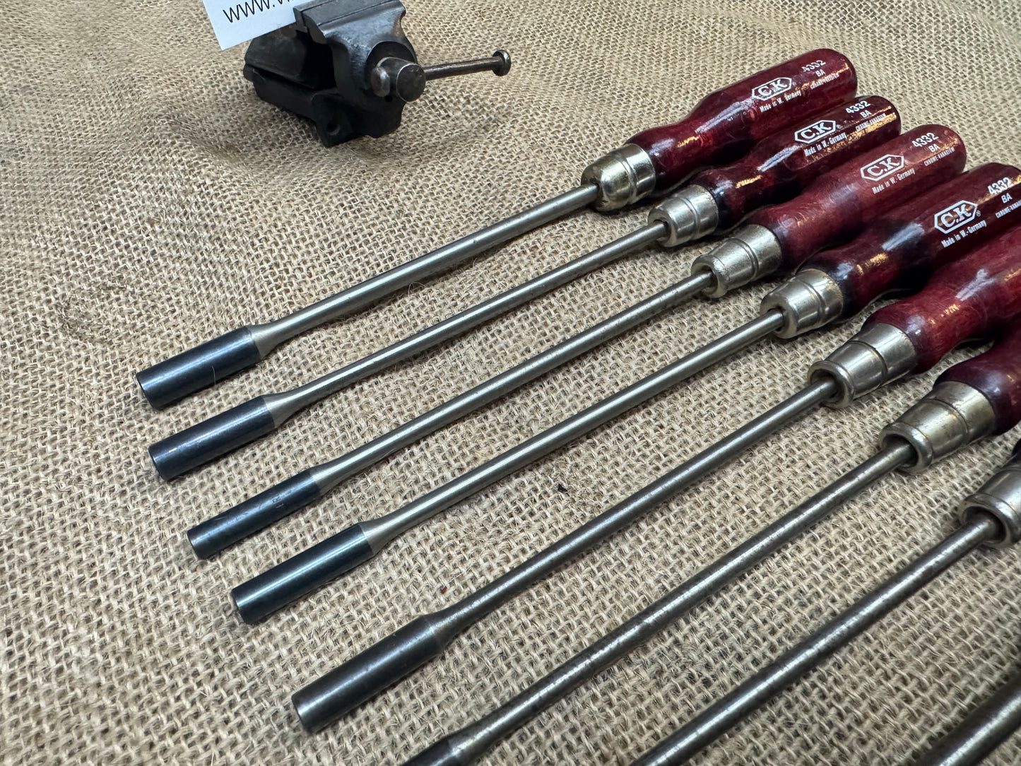 Selection of 10 C.K Tools BA Socket Drivers