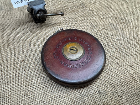 Chesterman Leather Case 66ft Steel Tape