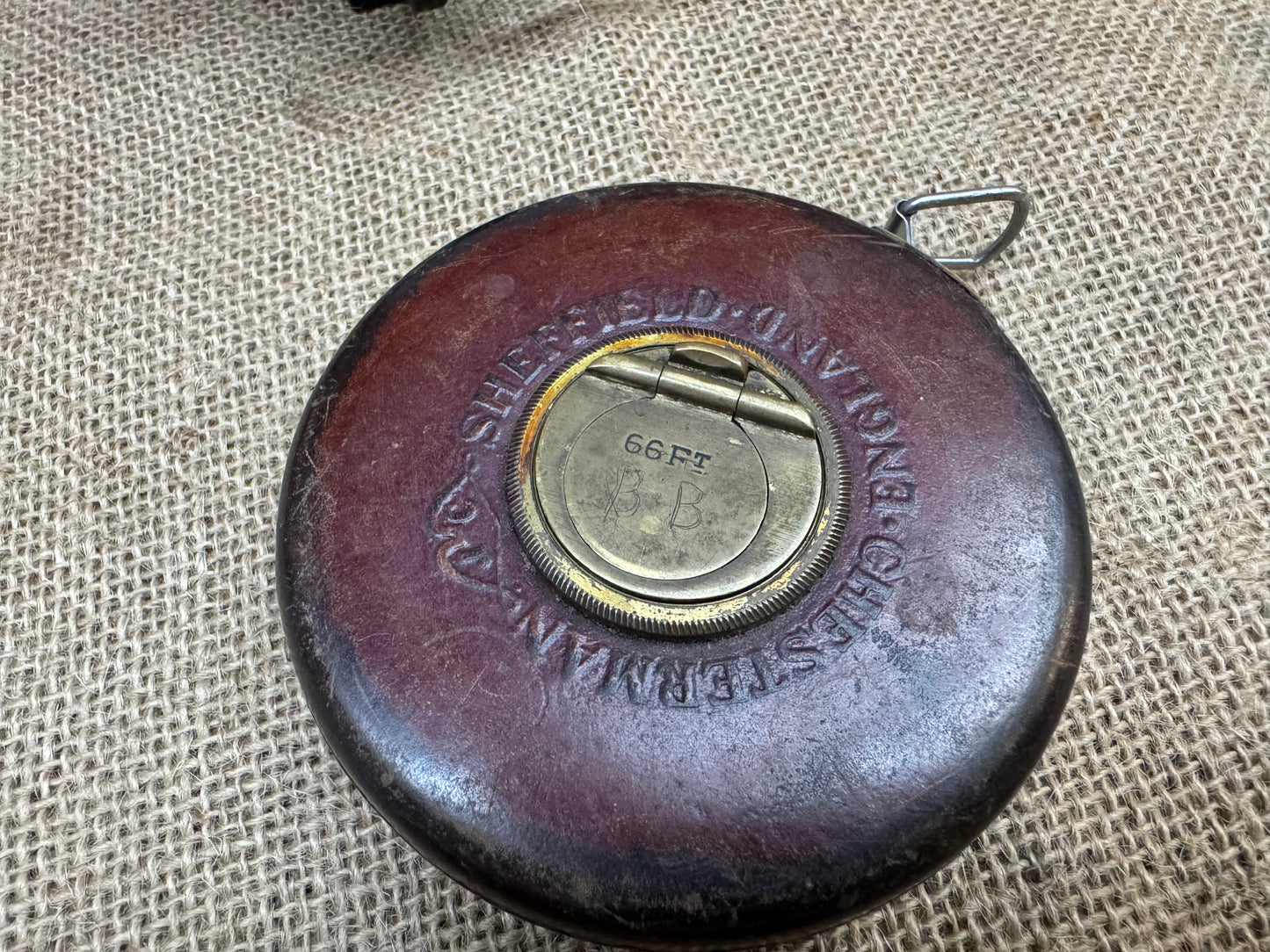 Chesterman Leather Case 66ft Steel Tape