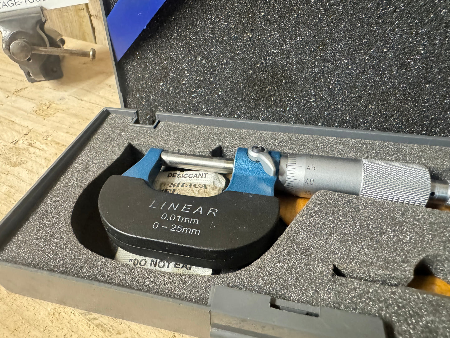 Linear 0.01mm 0-25mm Micrometer