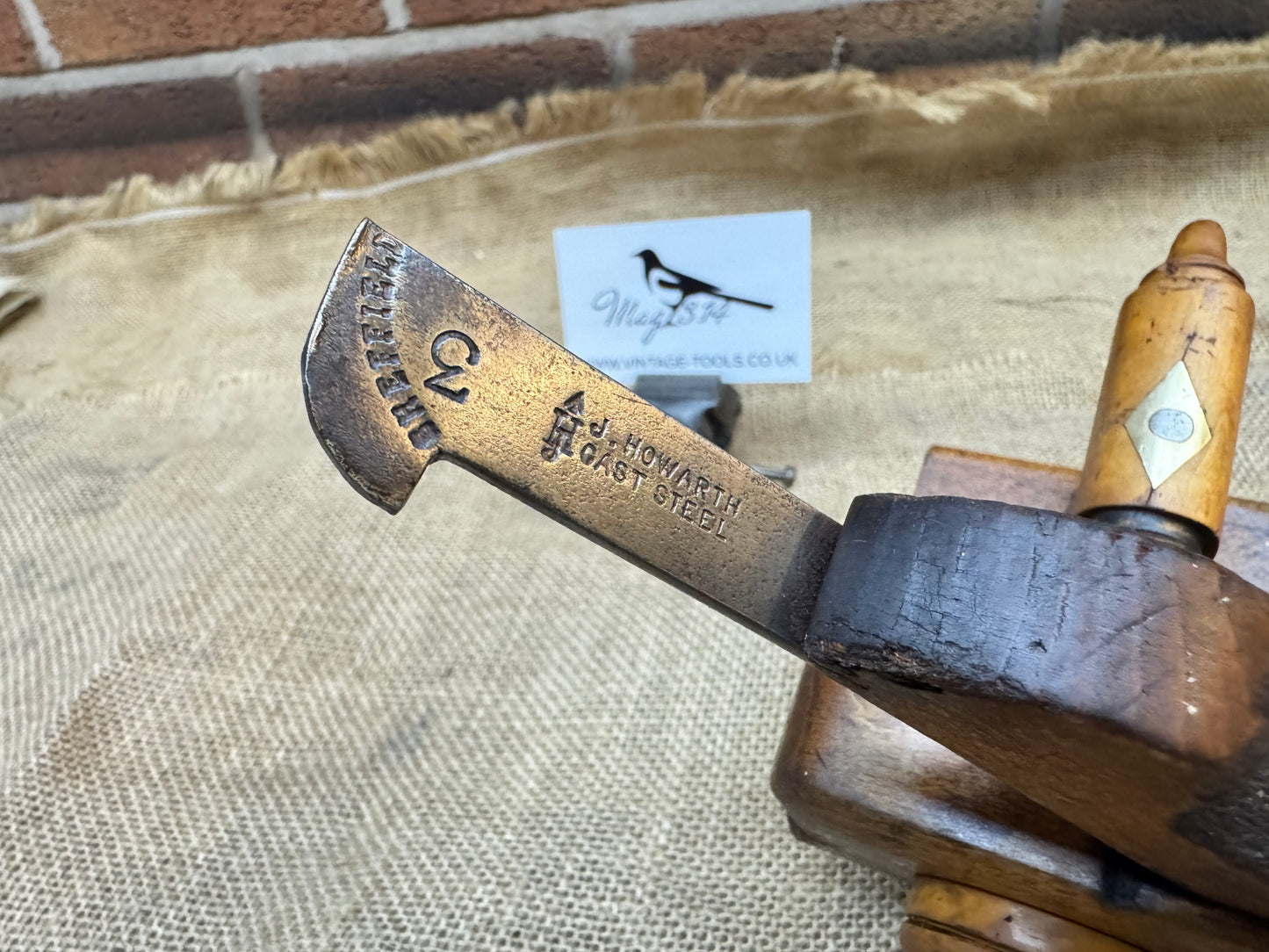 Varvill & Sons of York Screw Stem Plough Plane