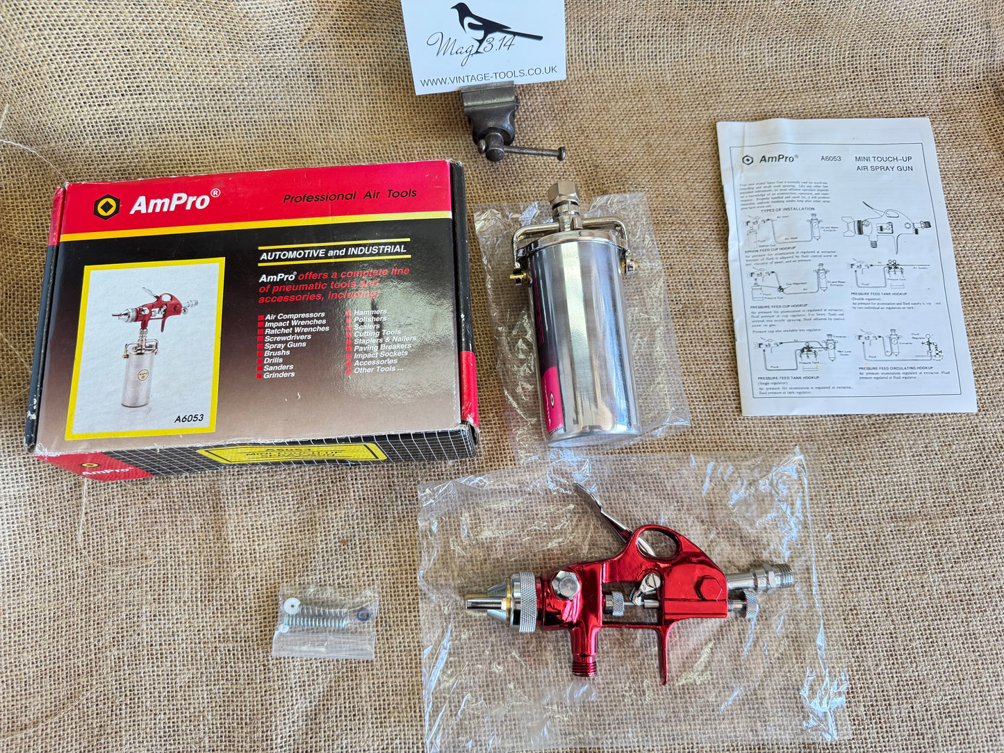AmPro A6053 Mini Touch-Up Spray Gun
