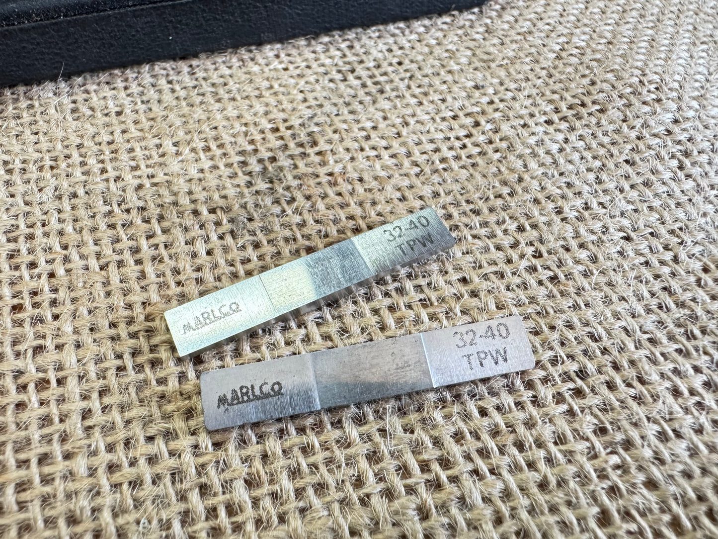 Marlco Whitworth Thread Measuring Parallels