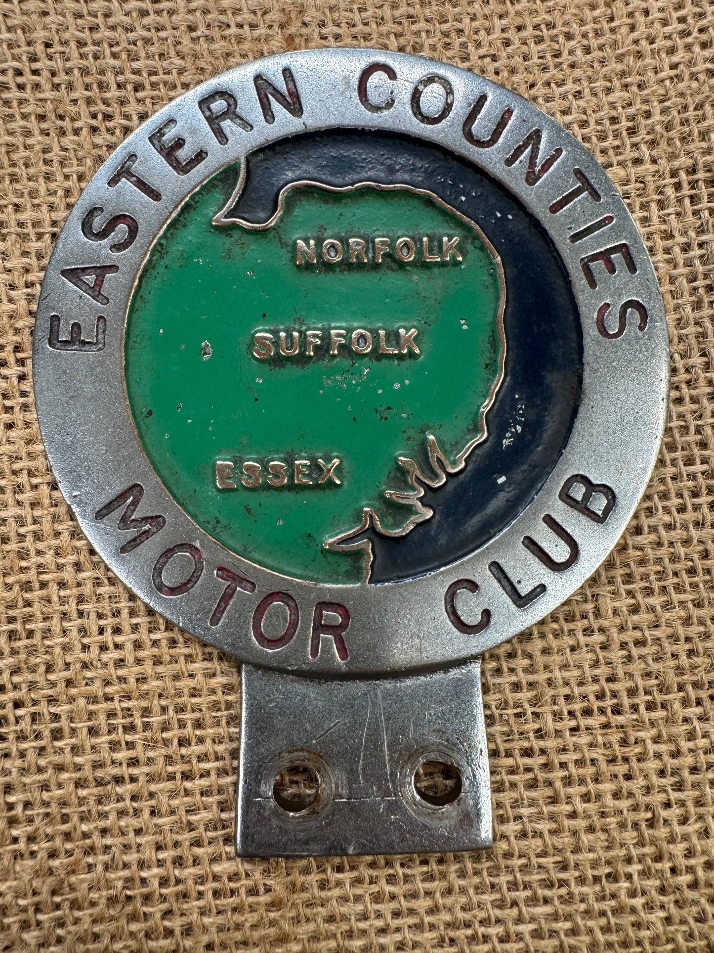 Eastern Counties Motor Club Classic Car Badge
