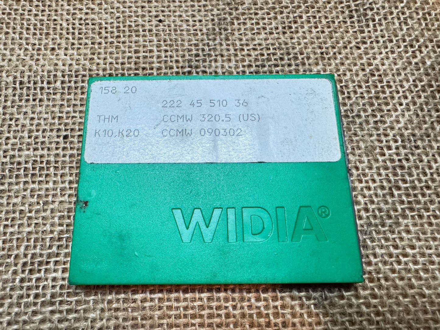 Widia THM CCMW 090302 Carbide Inserts x 10