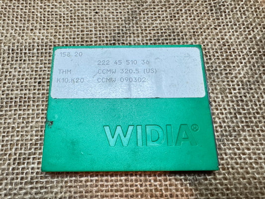 Widia THM CCMW 090302 Carbide Inserts x 10