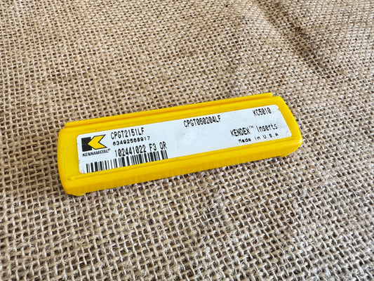 Kennametal CPGT2151LF Carbide Inserts x 5